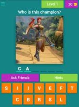 Paladins Champions Quiz Trivia游戏截图4