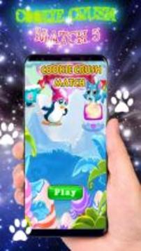 Cookie Crush Mania Match 3游戏截图1