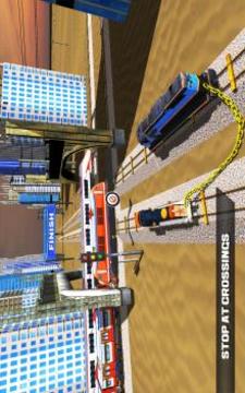 Chained Trains - Impossible Tracks 3D游戏截图1
