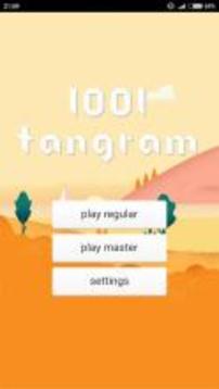 1001 Tangram puzzles game游戏截图1