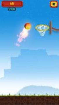 Basketball Dunk Bouncing Ball游戏截图1