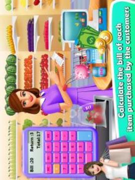 Supermarket Cashier Game: Fun Grocery Shopping游戏截图1