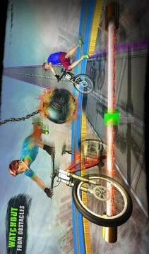 Impossible BMX Crazy Rider Stunt Racing Tracks 3D游戏截图5