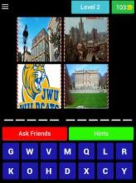 4 Pics 1 Word - US States Quiz游戏截图4