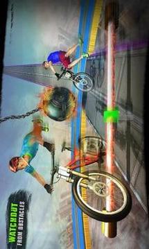 Impossible BMX Crazy Rider Stunt Racing Tracks 3D游戏截图1