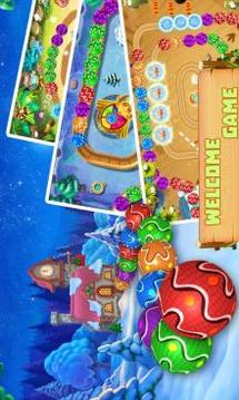 Marble Bubble - Christmas game游戏截图1