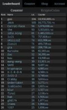 Idle Count - A Competitive Idle Game游戏截图3