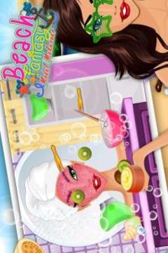 Beach Makeup Salon游戏截图1