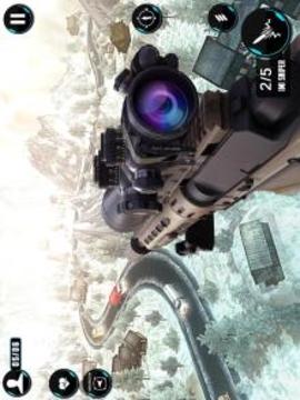 Snow Mountain Army War: Sniper Best Game游戏截图5