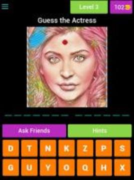 Bollywood Actress Quiz游戏截图3