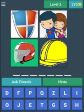 4 Pics 1 Word - Quiz游戏截图5