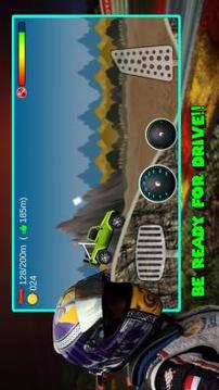 Monster Jumping Truck - Racing游戏截图2