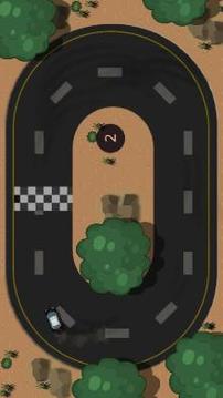 Drift or Crash - Car Race 2D游戏截图1