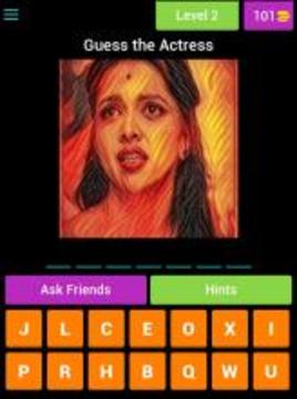 Bollywood Actress Quiz游戏截图4