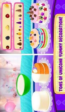 Unicorn Food Party Cake & Ice Cream Slushy游戏截图3