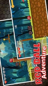 Red Ball Adventure - Ball Bounce Game游戏截图4