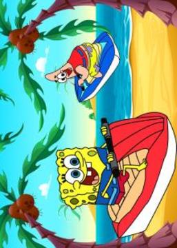 Sponge-bob speed drive racing游戏截图1