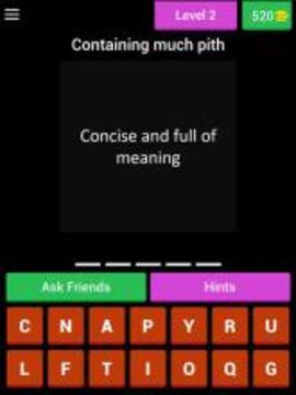 Top TOEFL Vocabulary Free游戏截图2