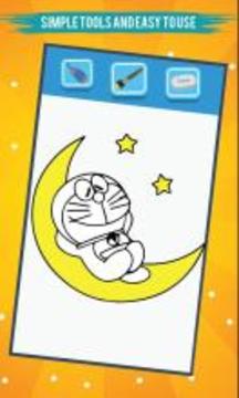 Coloring Pages for Doraaemon游戏截图2