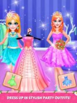 Crazy Flower Girl Makeup and Dressup Salon游戏截图3
