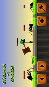 Stickman vs Spiders游戏截图1