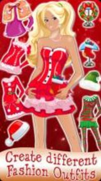 Christmas Doll Dress Up Games游戏截图1