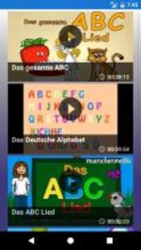 Kindergarten - Vorschule Lern Videos游戏截图2