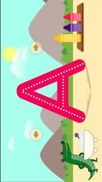 孩子们学习写：幼儿教育游戏游戏截图3