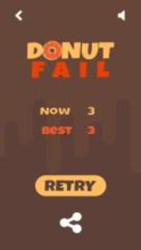 Donut Fall: Control The Falling Ball游戏截图5