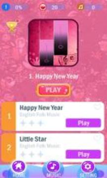 Pink Cute Piano Tiles 2018游戏截图1