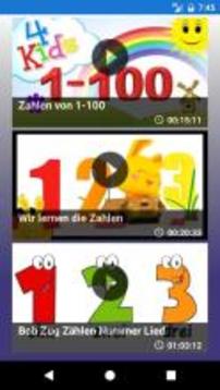 Kindergarten - Vorschule Lern Videos游戏截图3