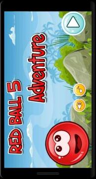 Red Ball 5 - Bounce ball classic游戏截图1