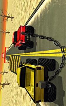 Chained Cars Racing Games Stunt Truck Driver 3D游戏截图1