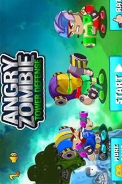 Angry Zombie Tower Defense游戏截图1