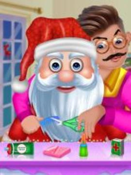 Santa Beard Salon Makeover : Christmas Game *游戏截图2