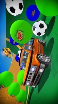 Superhero Hill climbing race 3D游戏截图1