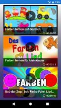 Kindergarten - Vorschule Lern Videos游戏截图4