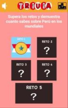 Trivia Perú Mundialista游戏截图1