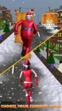 Subway Santa Run - Endless Rush游戏截图4