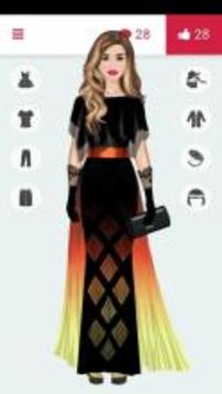 Fashion Superstar Dress Up游戏截图1