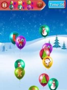 圣诞节流行气球游戏截图2