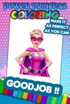 Princess Barbi Coloring Game游戏截图3