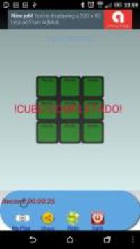 Juego Rubik Experience, igular colores del cubo游戏截图2