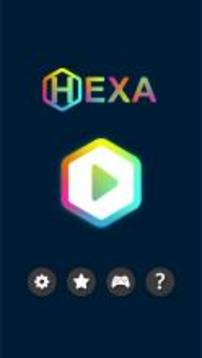 Hexa Merge Legend - block puzzle游戏截图1