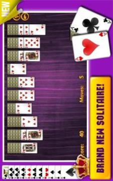 Classic Card Games: Spider Solitaire游戏截图1