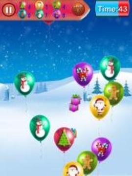 圣诞节流行气球游戏截图3