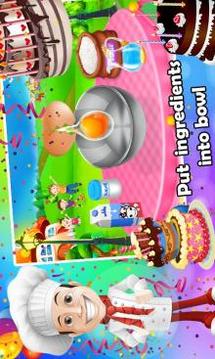 Party Cake Maker Shop - Sweet Cake Party游戏截图2