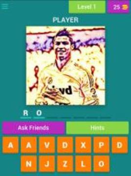 Wow! Football Player Quiz游戏截图5