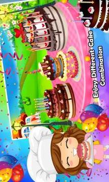 Party Cake Maker Shop - Sweet Cake Party游戏截图3