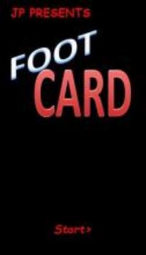 Foot Card游戏截图1